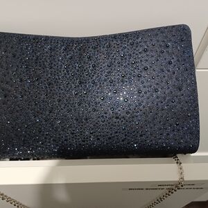 Elegant Navy Blue Clutch